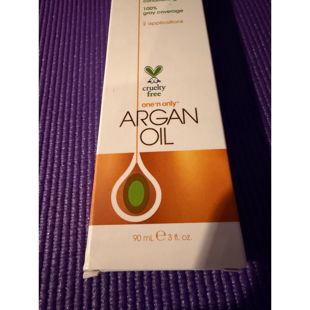 One n Only Argan Oil Permanent Hair Color Cream 6NN Rich Natural Dark Blonde 3oz - Picture 2 of 7